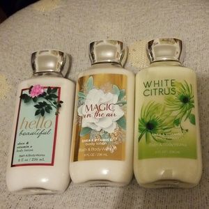 Bath and Body works scented body lotion